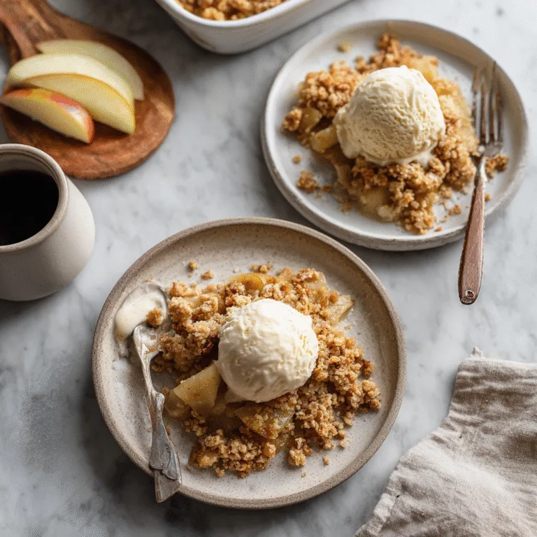Classic Apple Crumble – The Ultimate Comfort Dessert