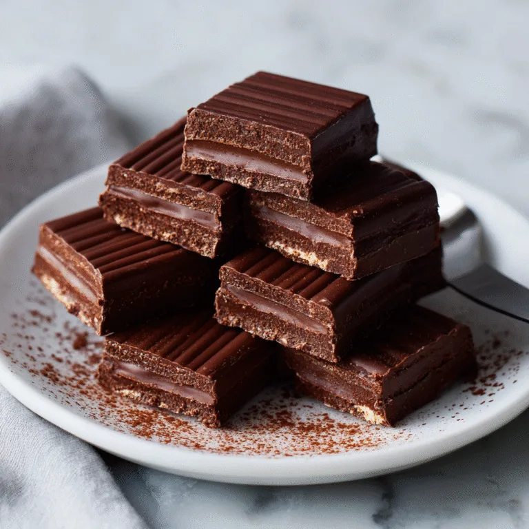 Homemade Classic Chocolate Kit Kat Bars – Gluten-Free & Delicious