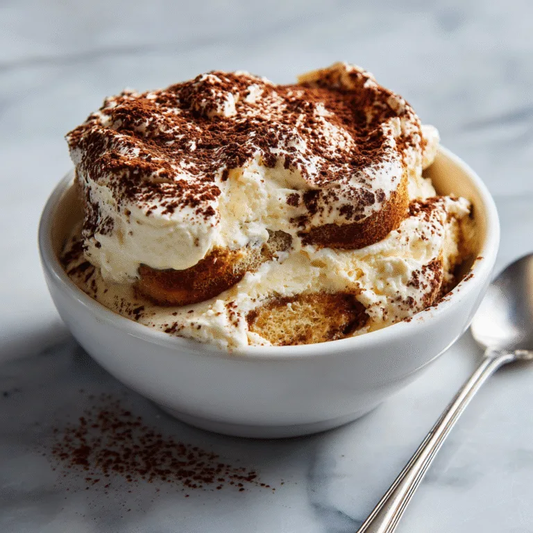 Cottage Cheese Tiramisu – A Creamy, Protein-Packed Twist on a Classic