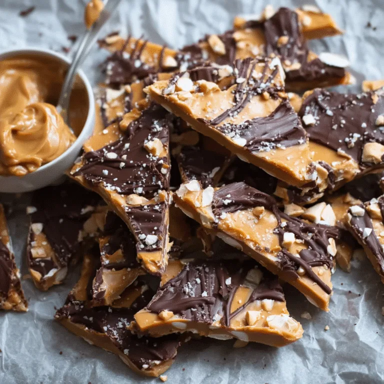 Protein Peanut Butter Chocolate Greek Yogurt Bark