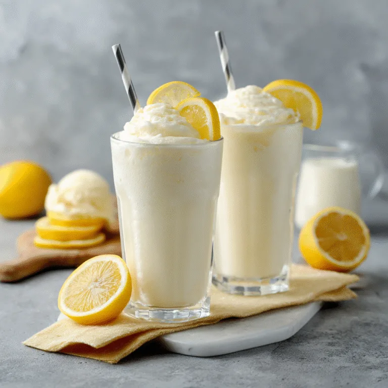 Copycat Chick-fil-A Frosted Lemonade – Only 2 Ingredients!