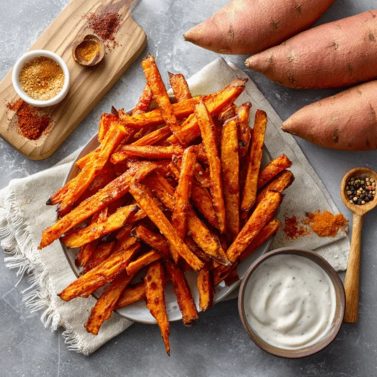 Air Fryer Sweet Potato Fries (Crispy & Healthy)