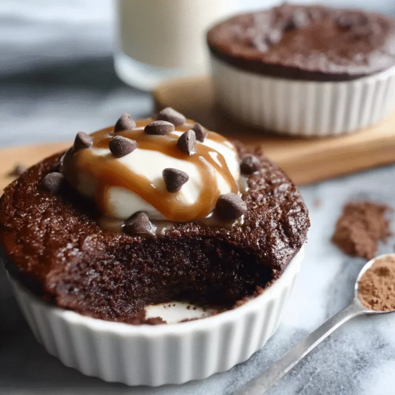 Two-Minute Protein Brownie (Gluten-Free & Single-Serve)
