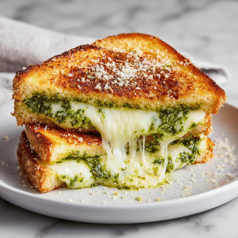 Pesto Grilled Cheese