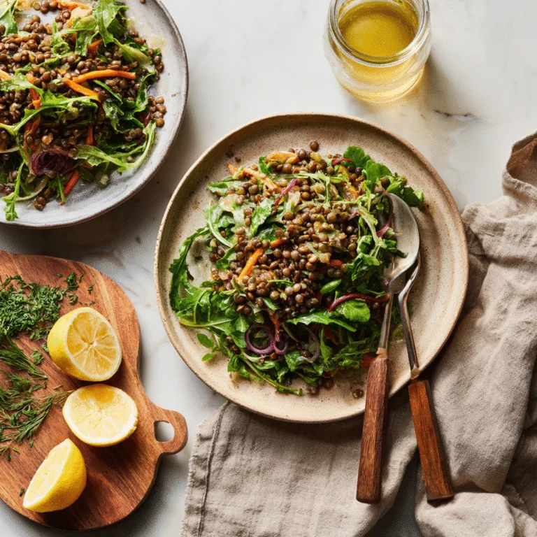 Spring Lentil Salad – Fresh, Colorful & Versatile