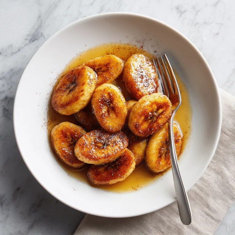 Pan Fried Cinnamon Bananas (Ready in 10 Minutes!)