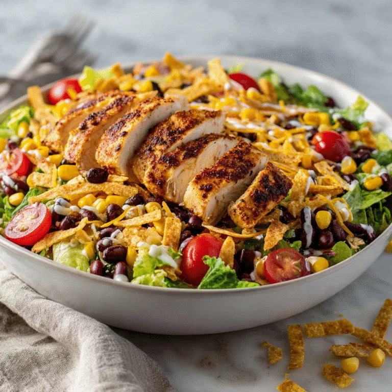 Spicy Southwest Salad (Copycat Chick-fil-A Style)