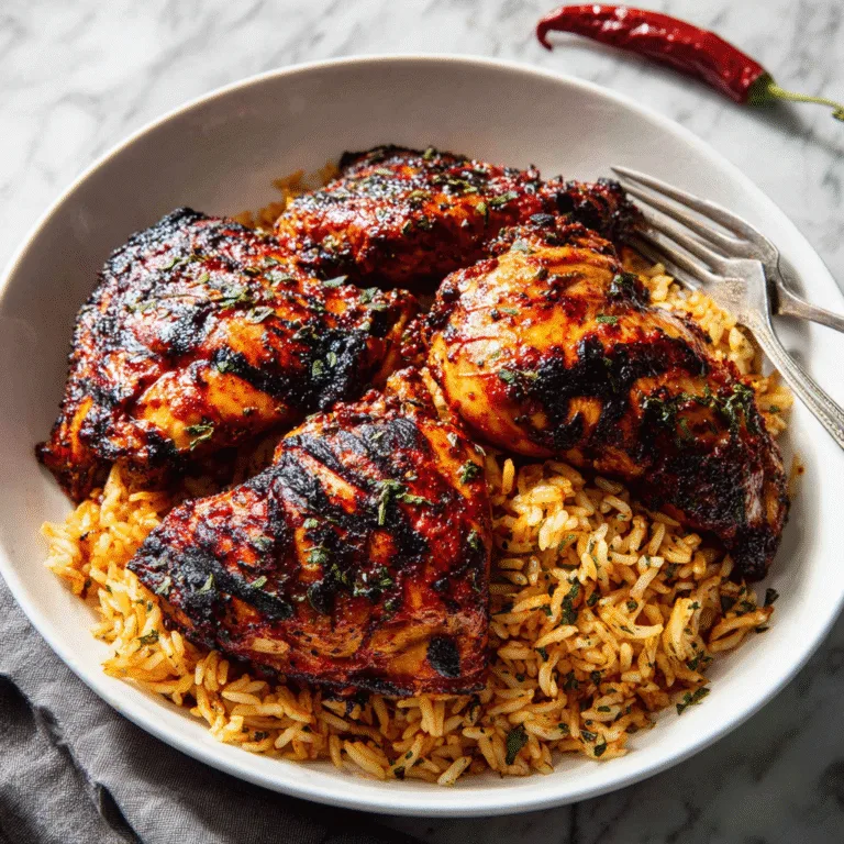 Peri Peri Chicken and Rice – Bold, Spicy & Irresistibly Comforting