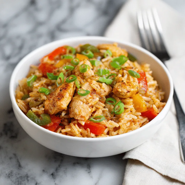 Quick Cajun Chicken and Rice