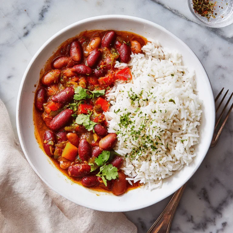Mom’s Authentic Puerto Rican Rice and Beans (Arroz con Habichuelas)