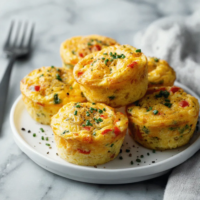 Healthy Breakfast Egg Muffin Cups