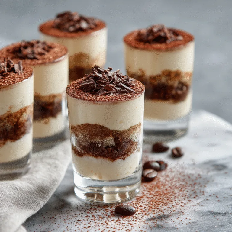 Tiramisu Shots – A Creamy Dessert Cocktail That Feels Like an Italian Café Treat
