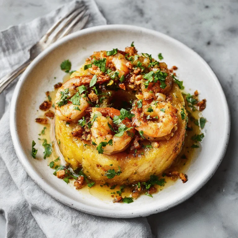 Garlic Shrimp Mofongo – A Flavor-Packed Puerto Rican Classic