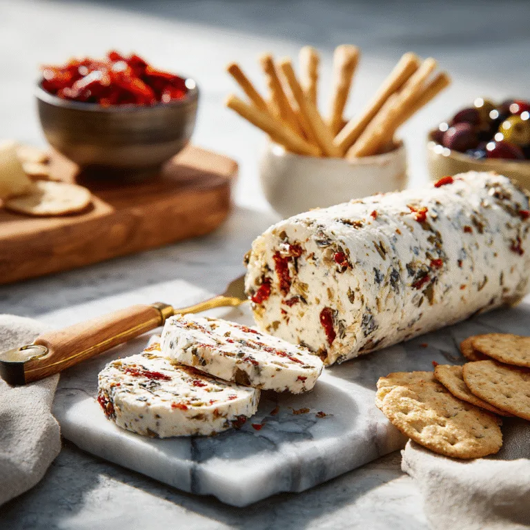 Antipasto Cheese Log – The Perfect Italian-Inspired Party Appetizer