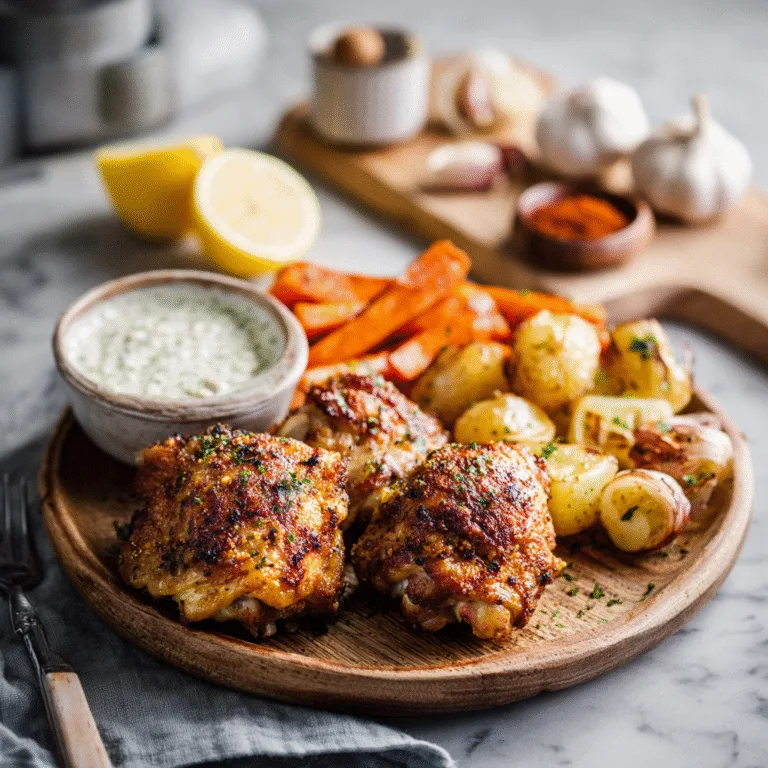 Air Fryer Chicken Thighs