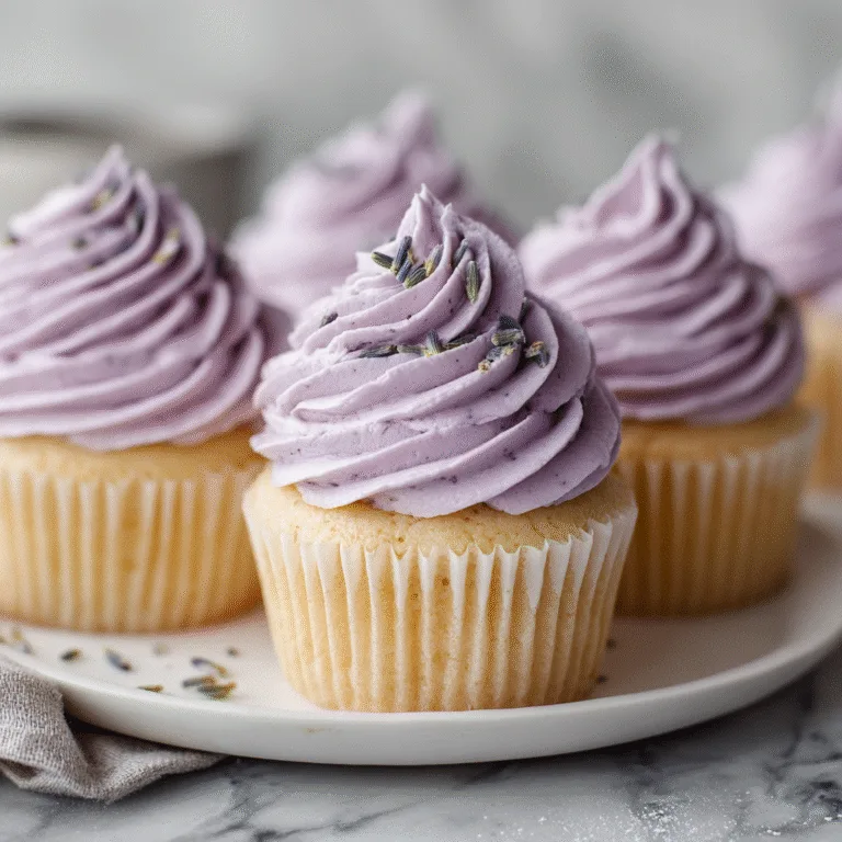 Vegan Lavender Buttercream – Light, Floral & Beautifully Creamy