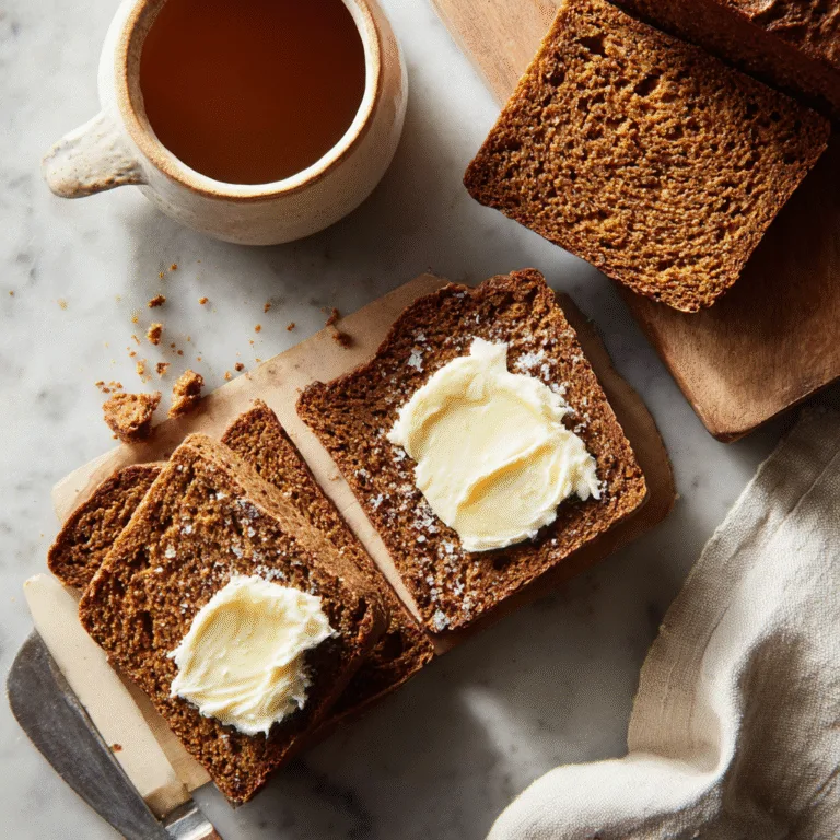 Molasses Brown Soda Bread – A Rustic Autumn Loaf from Middle-earth