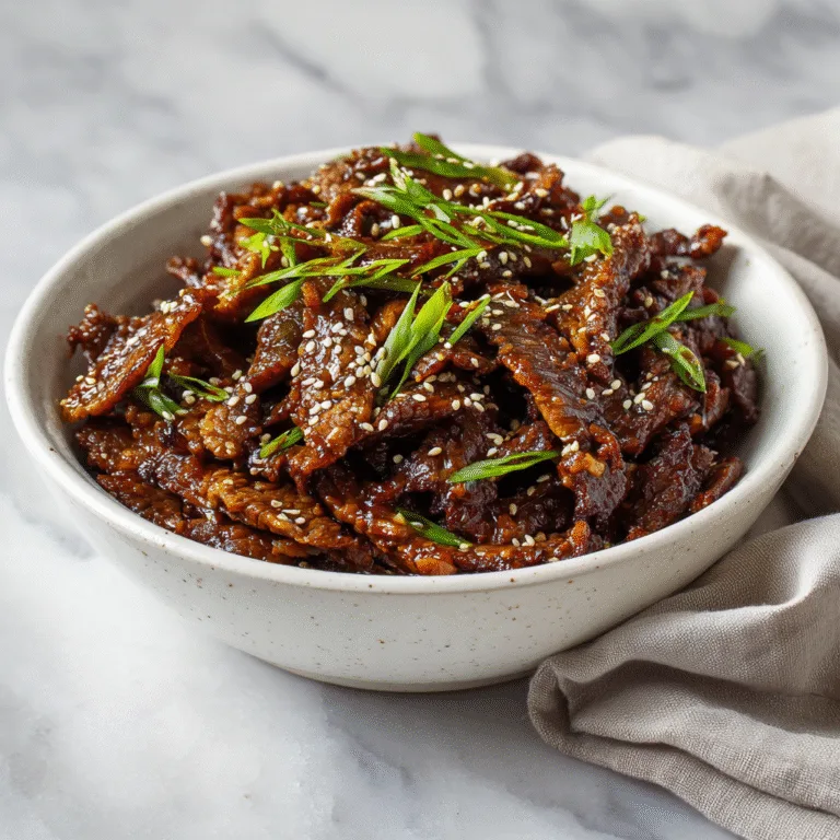 Korean Beef Bulgogi – Sweet, Savory & Irresistibly Juicy