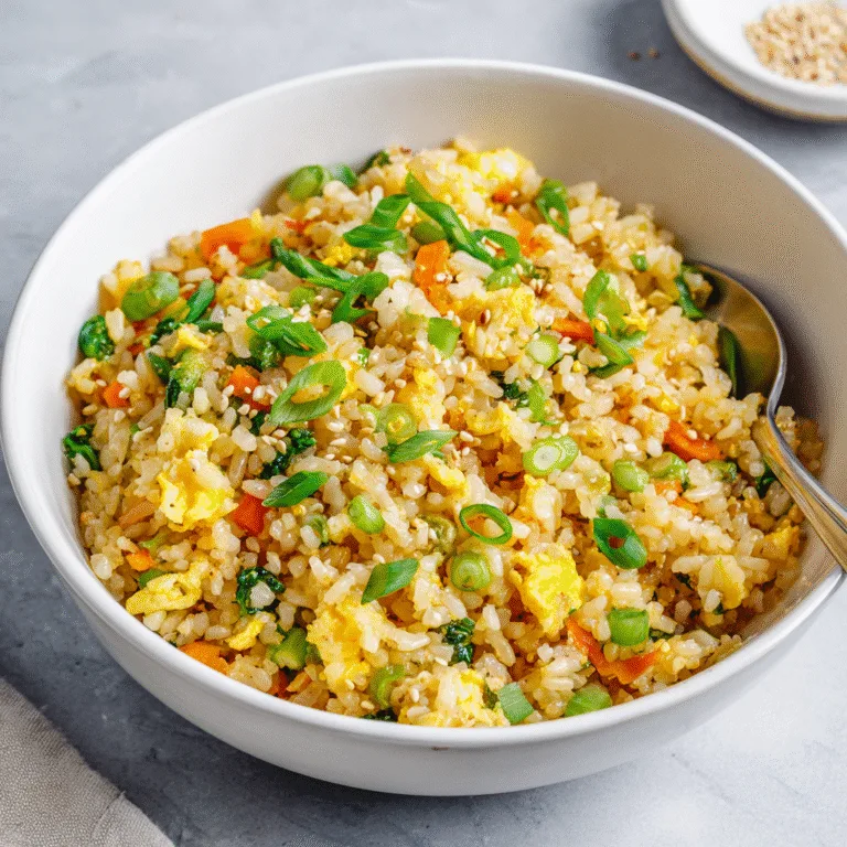 Easy Baked Fried Rice (Dump and Bake Recipe)
