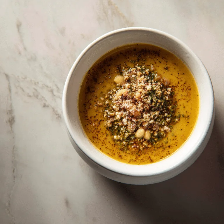 El Bulli Bean Soup with Picada – A Rustic Spanish Classic with Gourmet Roots