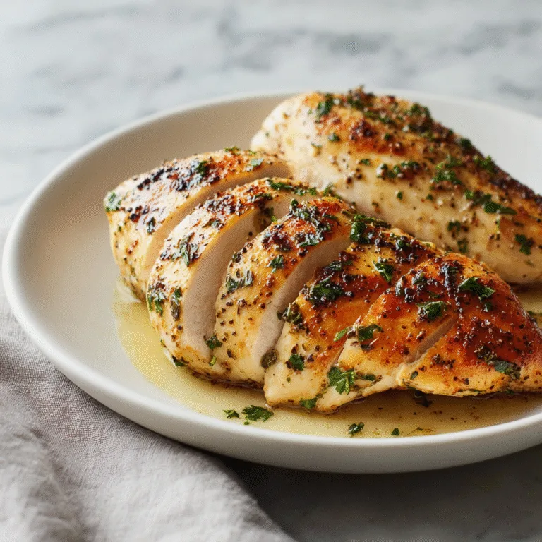 Juicy Oven Baked Chicken Breast – Perfectly Tender Every Time