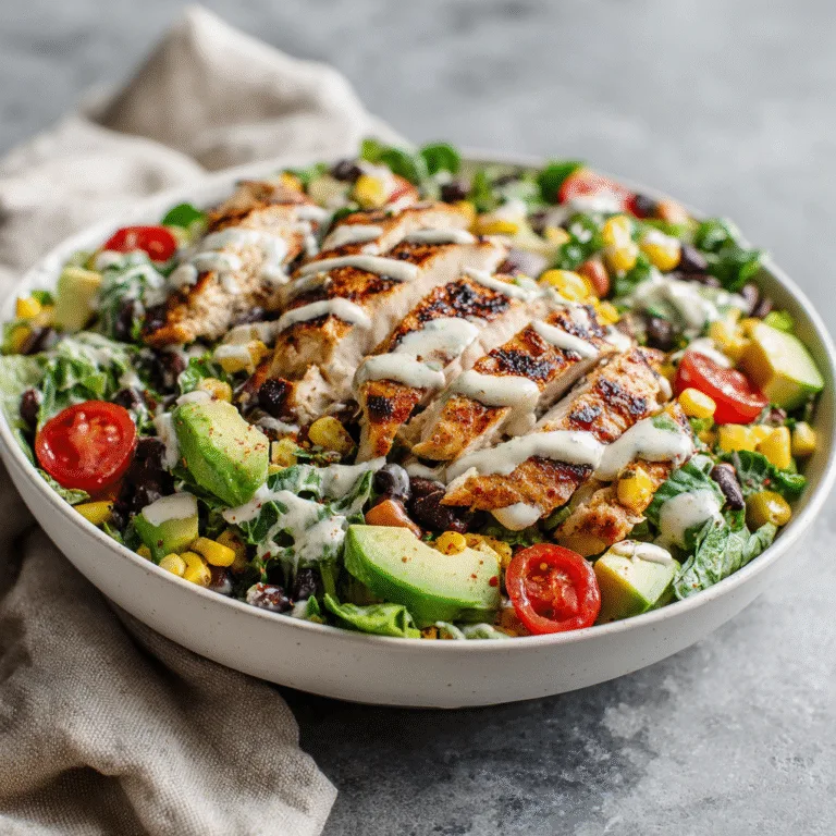 Santa Fe Chicken Salad (Fresh, Flavor-Packed Southwest Favorite)