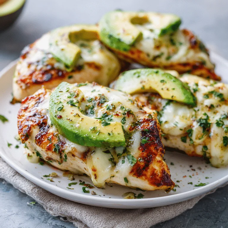 Grilled California Avocado Chicken (Fresh, Juicy & Flavor-Packed)