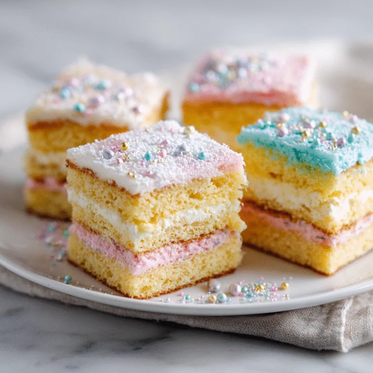 Mini Easter Layer Cakes – Adorable Pastel Spring Desserts