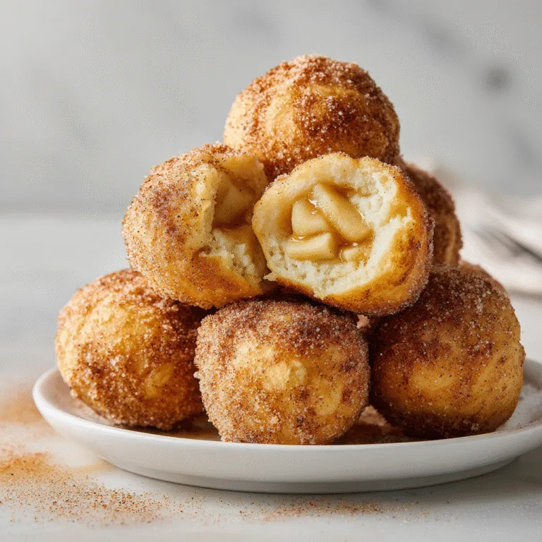 Air Fryer Apple Pie Bombs – Crispy Outside, Gooey Inside