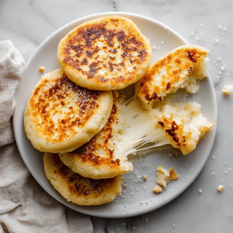 Arepas con Queso (Cheese-Filled Corn Cakes): Golden, Crispy, and Comfortingly Cheesy