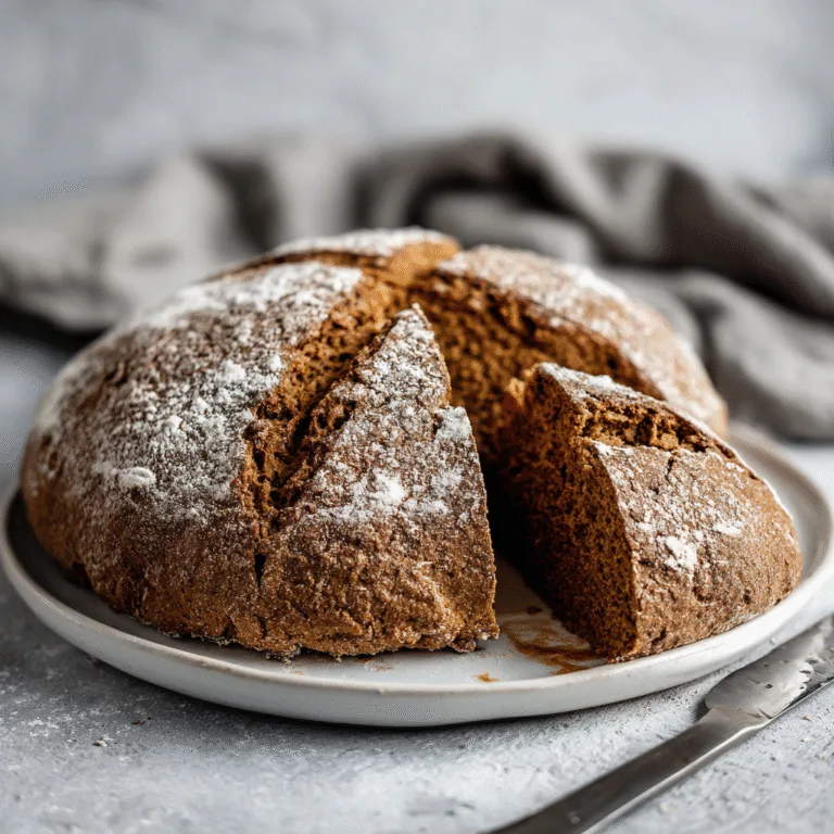 Molasses Brown Soda Bread – A Rustic Autumn Loaf from Middle-earth