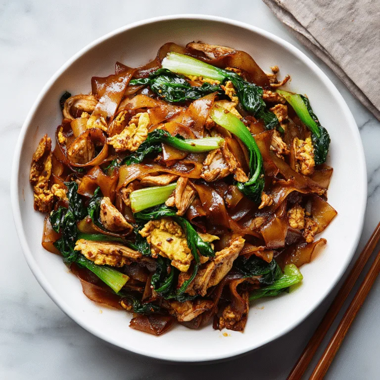 Pad See Ew (Thai Stir-Fried Noodles – Easy 20-Minute Recipe)