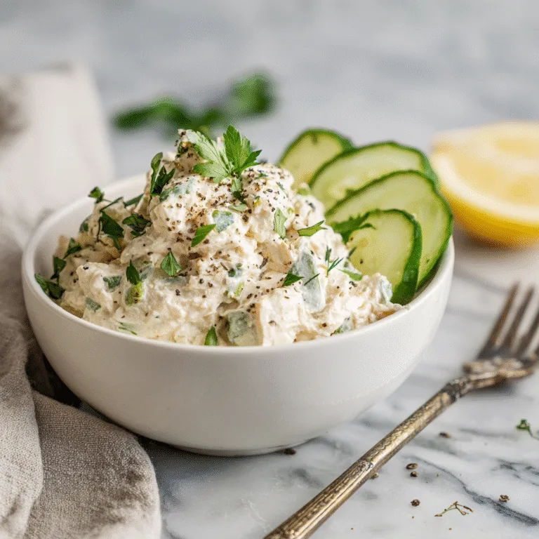 Healthy Tuna Salad (Light, Creamy & High-Protein)