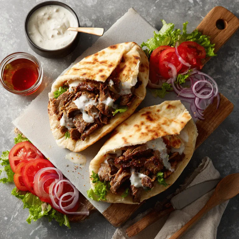 Homemade Doner Kebab (Viral TikTok Oven Recipe)