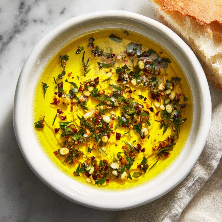 Garlic Olive Oil Dip