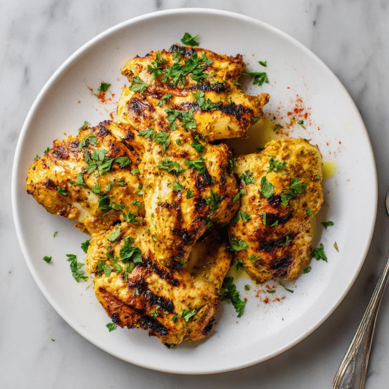 Yogurt Marinated Chicken – Juicy, Tender & Flavorful