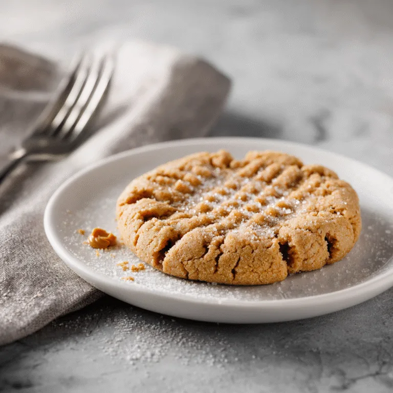 Single Serve Peanut Butter Cookie