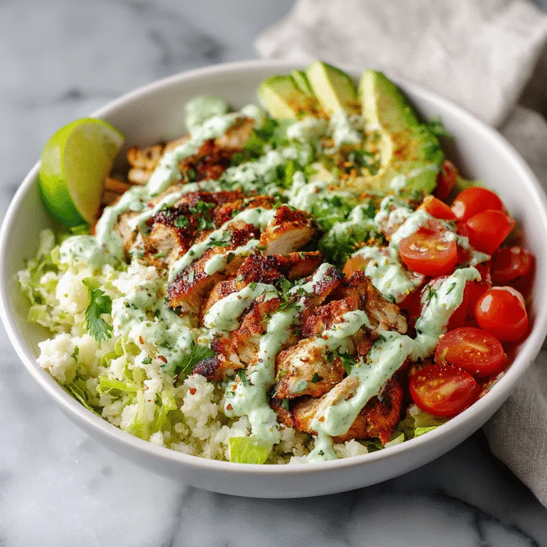 The Best Low Carb Burrito Bowl (Fresh, Flavorful & Guilt-Free)