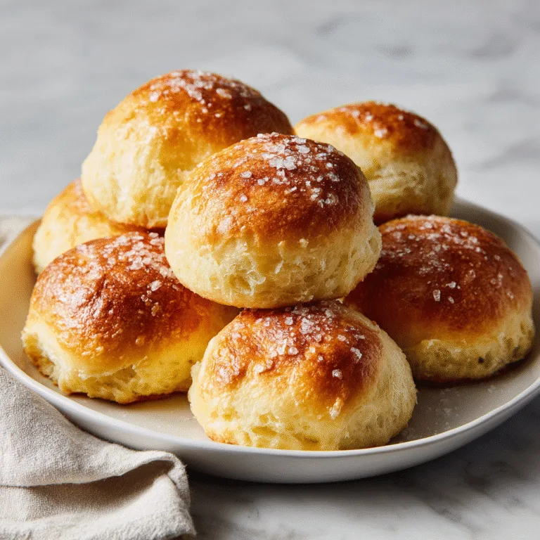 Soft & Fluffy Cottage Cheese Dinner Rolls (High-Protein & Easy!)