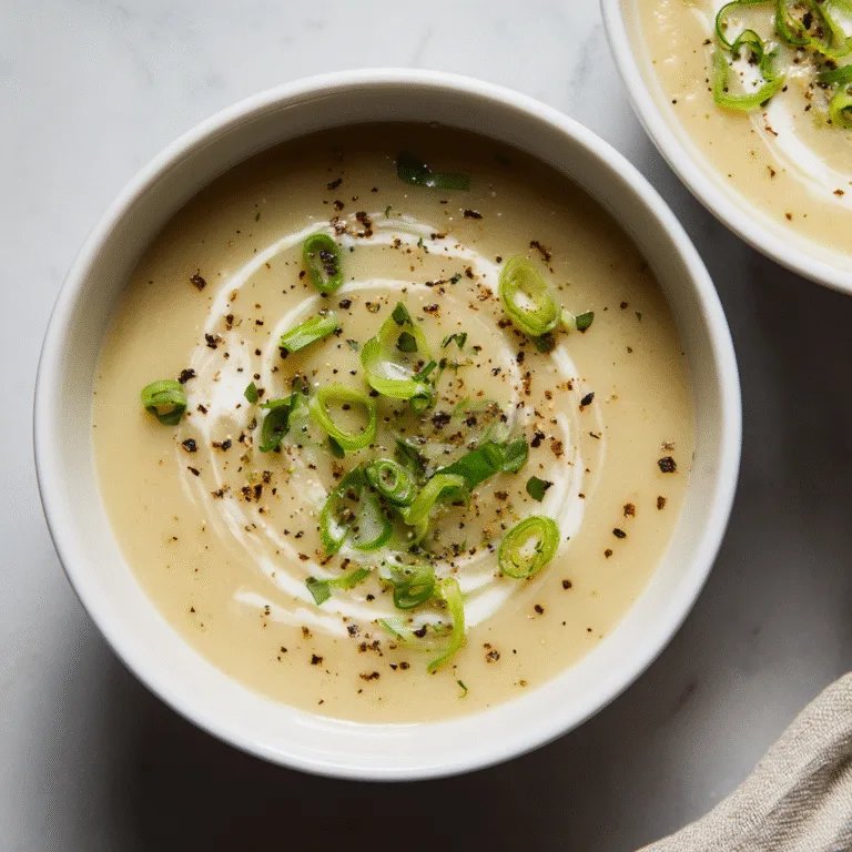 Creamy Potato Leek Soup (Easy, Cozy & Classic Comfort Food)