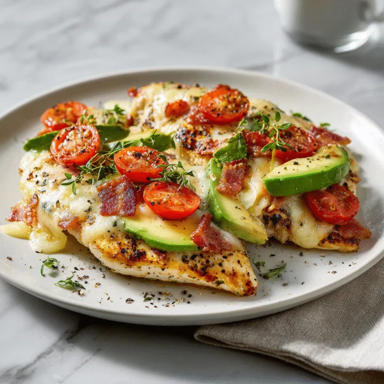 Grilled California Avocado Chicken (Juicy, Fresh & Flavor-Packed)