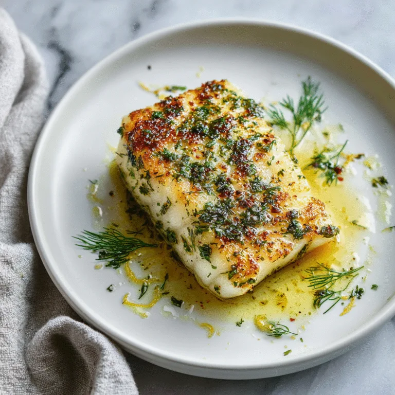 Mediterranean Chilean Sea Bass (Elegant & Easy 30-Minute Dinner)