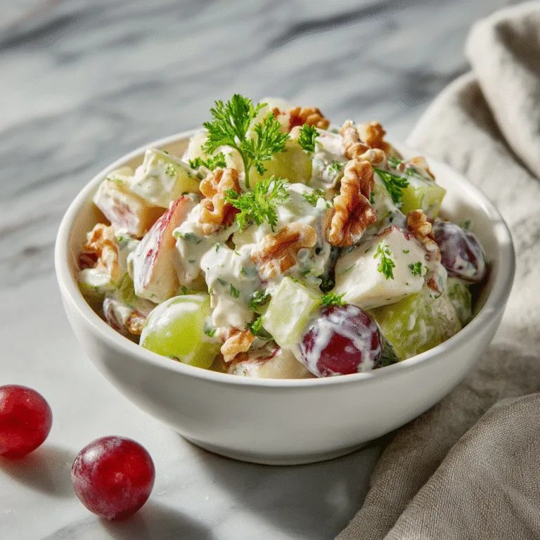Easy Waldorf Salad (Classic, Fresh & Ready in 10 Minutes)