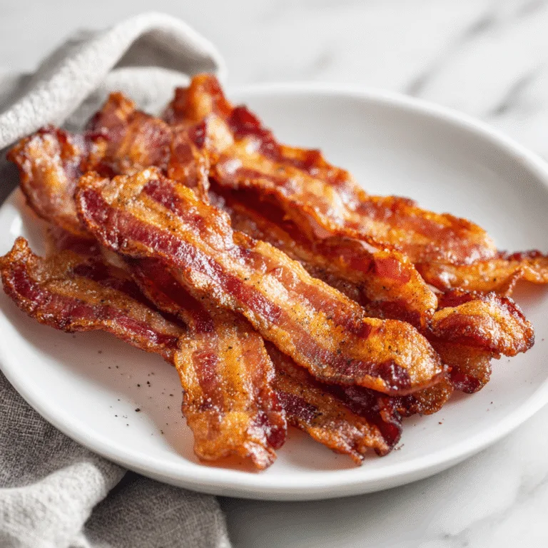 Crispy Oven Bacon (Easy, Mess-Free & Foolproof)