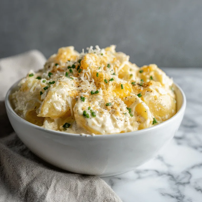 Crockpot Cheesy Potatoes – Easy, Creamy & Crowd-Pleasing