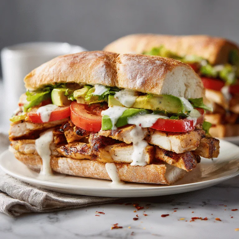 Flavor-Packed Chicken Torta Sandwich (Bold, Juicy & Irresistible)