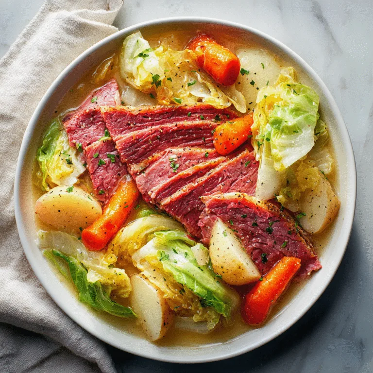 Instant Pot Corned Beef and Cabbage (Easy & Tender Recipe)