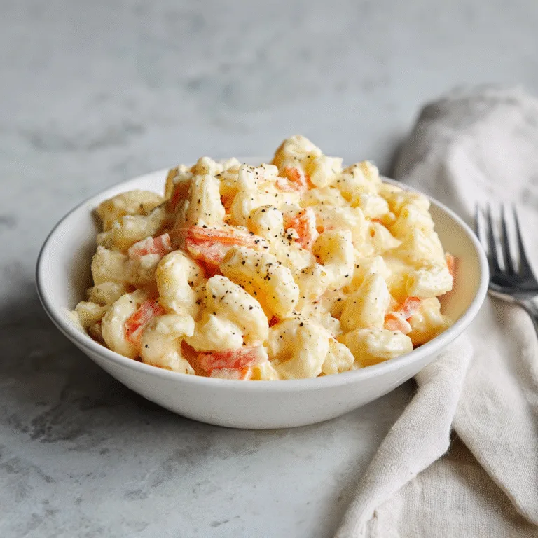 Mom’s Hawaiian Mac Salad (Creamy, Easy & 25-Minute Recipe)