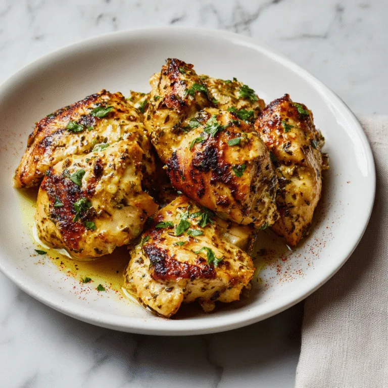 Yogurt Marinated Chicken (Juicy, Tender & Flavorful)