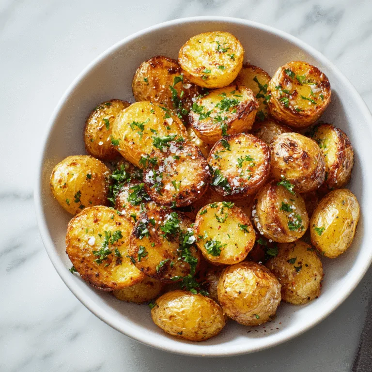 Crispy Air Fryer Baby Potatoes (Easy 25-Minute Side Dish)